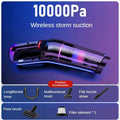 Handheld Home Vacuum Cleaner Rechargeable Portable Vacuum Cleaner Car Home Dual Purpose Wireless Dust Catcher Pet Hair 10000PA