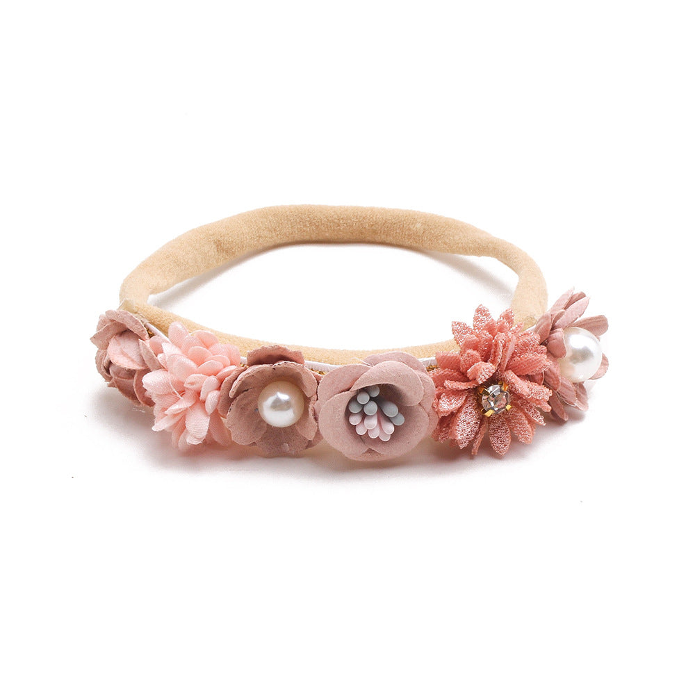Cute Baby Full Moon Hair Band