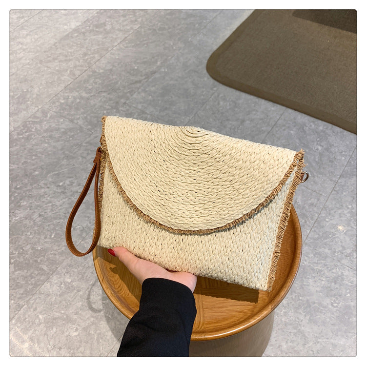 Handmade Woven Bags On The Beach